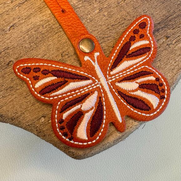 Portland Leather Butterfly FAST SHIP Portland Leather Monarca KOI Charm - Picture 5 of 7